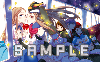 キャラクター原案・星野リリィ描き下ろしイラスト外箱ケース